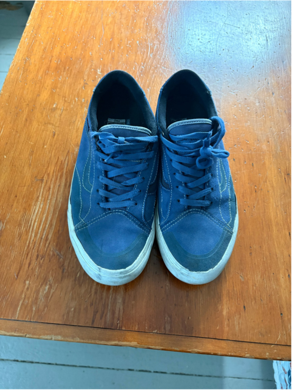 Men's Vans Blue Sneakers 8